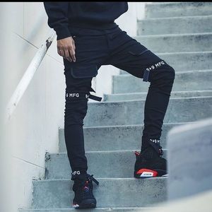 8&9 strapped utility pants